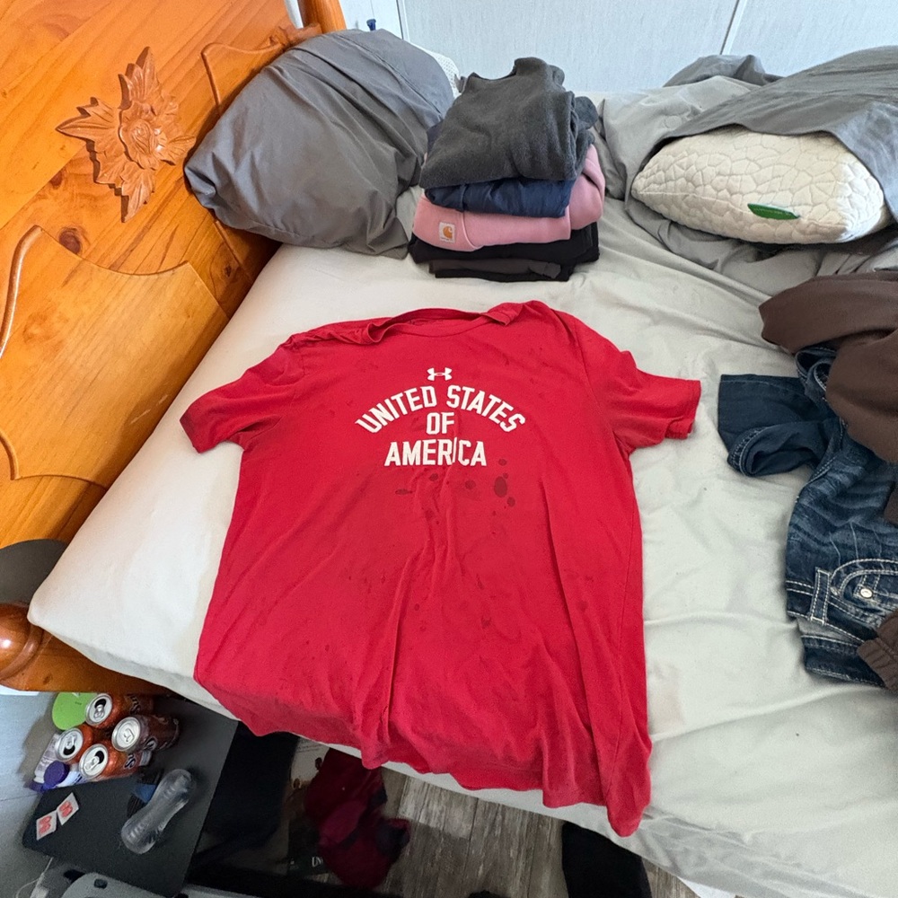 Red United States of America T-Shirt